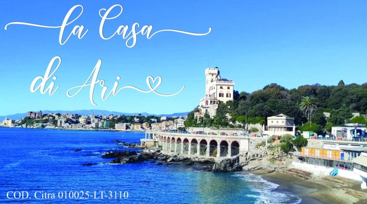 La Casa Di Ari Vicinissimo Ospedale Gaslini Genova Génova Exterior foto